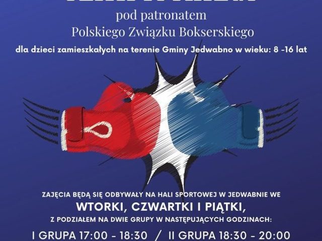Klub Bokserski Gwardia Szczytno zaprasza dzieci do AKADEMIA BOKSU OLIMPIJSKIEGO