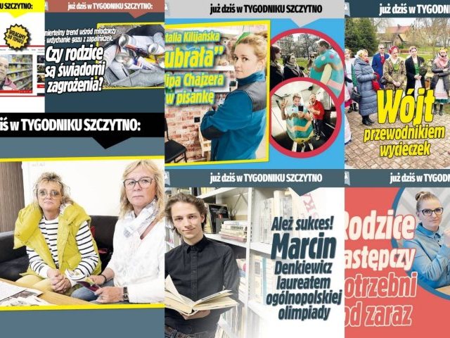 Nie trać z oczu ważnych informacji - odkryj tajemnice naszego powiatu z aktualnym „Tygodnikiem Szczytno”