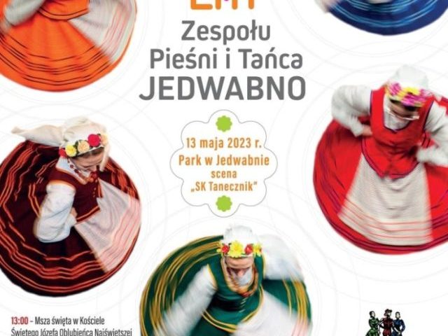 40 lat historii i tańca - zapraszamy na wyjątkowy koncert zespołu Pieśni i Tańca Jedwabno!