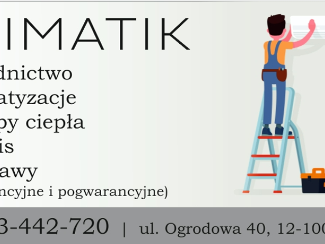 Klimatik - Łukasiak Grzegorz - zapomnij o problemach z temperaturą! Odkryj rozwiązanie, które zapewni Ci idealne warunki przez cały rok!