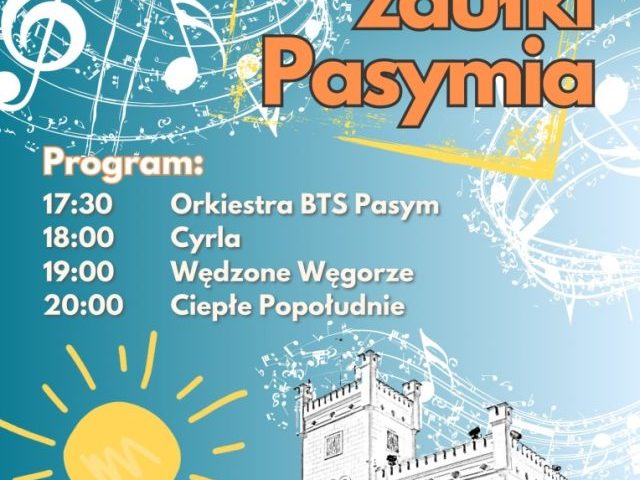 Muzyczne Zaułki Pasymia: Nastrojowe Lato z Orkiestrą Dętą BTS i Ciepłym Popołudniem na pasymskim Rynku!