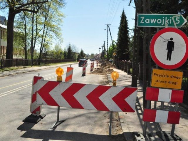 Są chętni do dokończenie spapranej drogi Rozogi - Dąbrowy