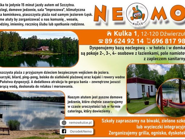 Zielone Szkoły w Ośrodku Nemo w Kulce – Doskonały Wybór na Aktywny Wypoczynek