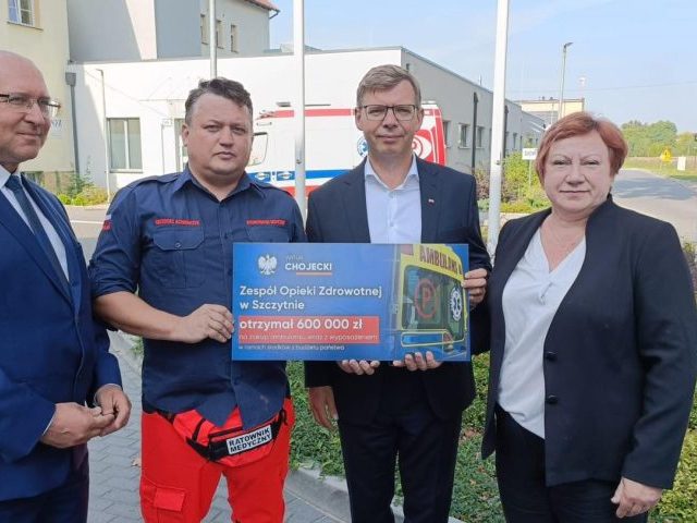 Dobro wraca. Nowa karetka „w drodze” do ratowników