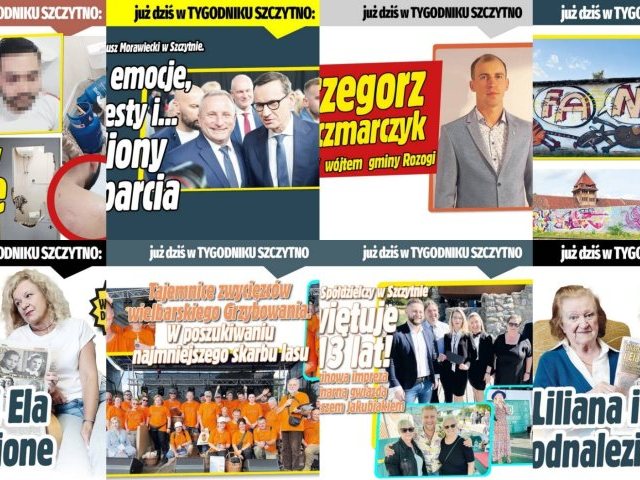 Nowy numer „Tygodnika Szczytno” czeka już na Ciebie! Zapraszamy do lektury