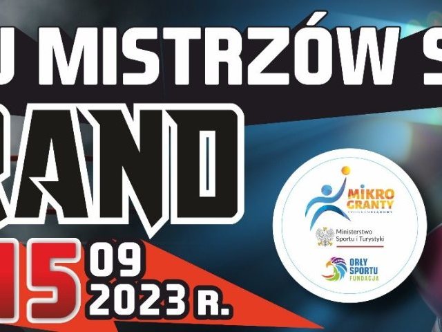 Rozpocznij swoją sportową przygodę. Zapraszamy na Turniej Mistrzów Sportu z Klubem Bokserskim ze Szczytna