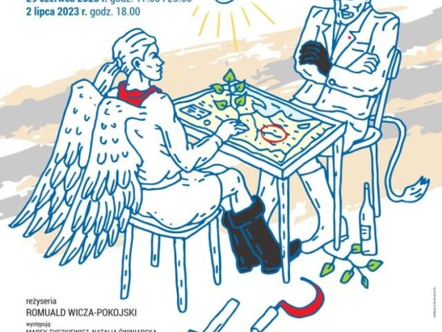 Teatr Chochół zaprasza na spektakl pt. „Diabli nadali”, inaugurujący lato z teatrem 2023 w Stodole Chochół