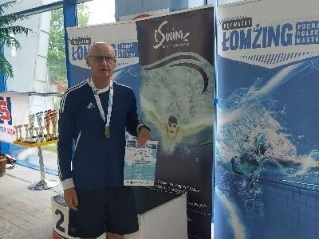 Zdzisław Choroszewski mistrzem pływackim w Łomży