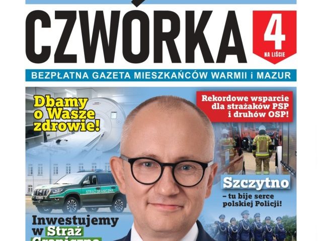 Błażej Poboży, Wiceminister Spraw Wewnętrznych i Administracji zaprasza do lektury „Czwórki”