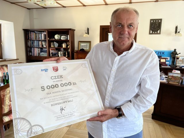 Szczytno z nagrodą 5 mln zł za Rowerowy Maj