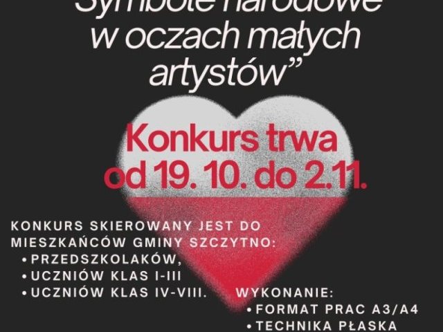 Konkurs „Symbole narodowe w oczach małych artystów”. Zapraszamy do twórczej zabawy