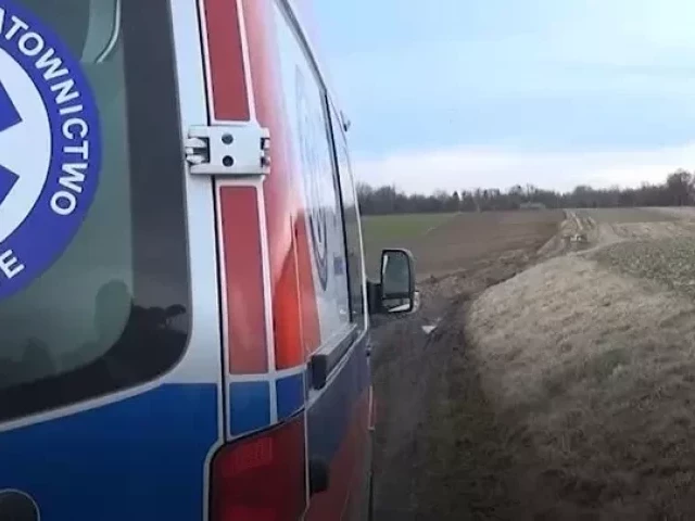 Tragedia w Klonie! 60-letni traktorzysta odnaleziony martwy w rowie na własnym polu