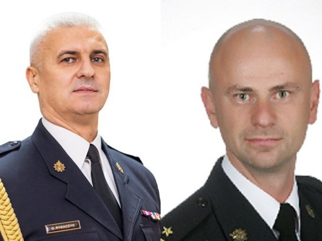 Zmiany u strażaków. Komendant Rybaczyk i zastępca Godlewski odchodzą