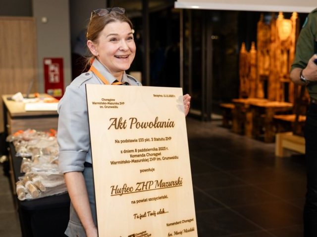 Hufiec Mazurski ZHP wraca po 19 latach do Szczytna i powiatu (zdjęcia)