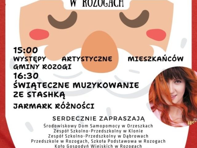 Rozogi zapraszają mieszkańców na świąteczne spotkanie z Mikołajem