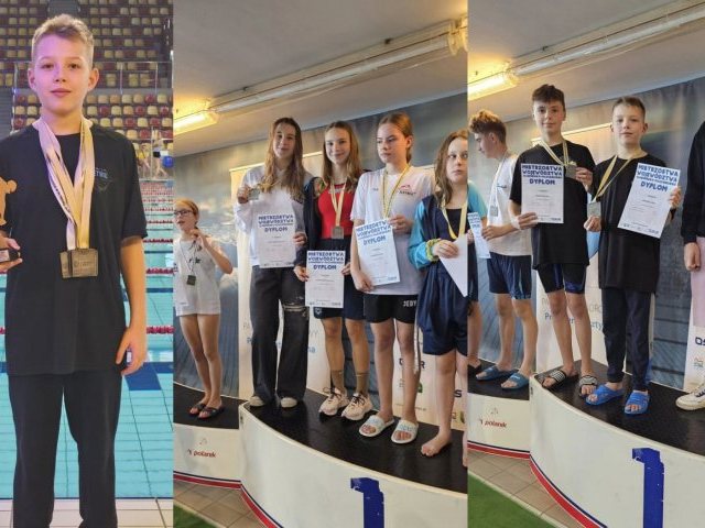 Wodne triumfy i debiutanckie rekordów. Płetwal Szczytno z 20 medalami na wojewódzkich mistrzostwach