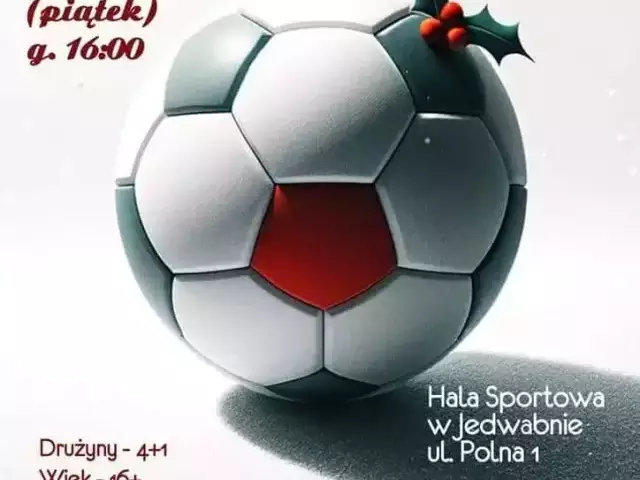 Świąteczny Turniej Piłki Nożnej w Jedwabnie – sportowa rywalizacja przed sylwestrem