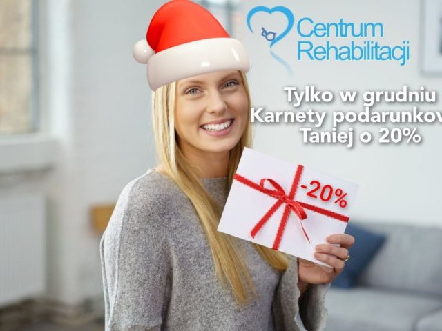 Świąteczne zdrowie na prezent! Zaprasza Centrum Rehabilitacji przy ulicy Moniuszki 10