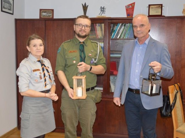 Betlejemskie Światło Pokoju dotarło do Wielbarka
