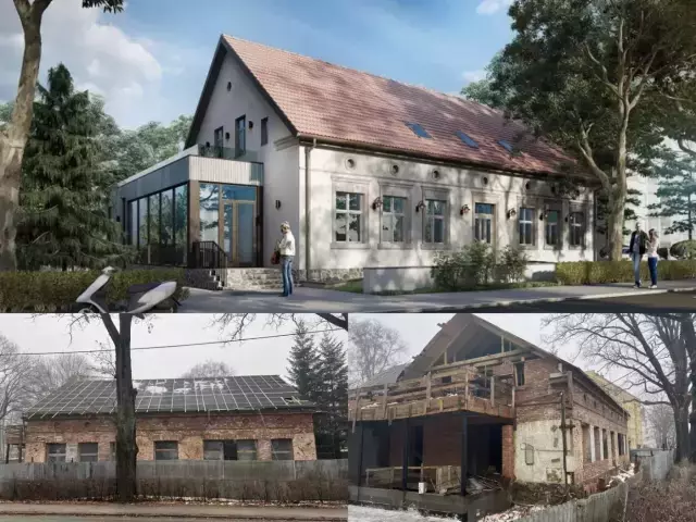 Historia przemienia się w teraźniejszość. Remont dawnego schroniska nabiera tempa