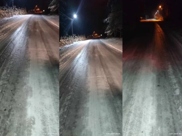 Lodowisko zamiast dróg! Jak dojechać do pracy? (sygnał Czytelniczki)