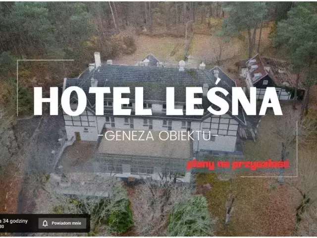 Tajemnice Hotelu Leśna. Premiera filmu i spotkanie z nowym właścicielem. Tego nie można przegapić (WIDEO)