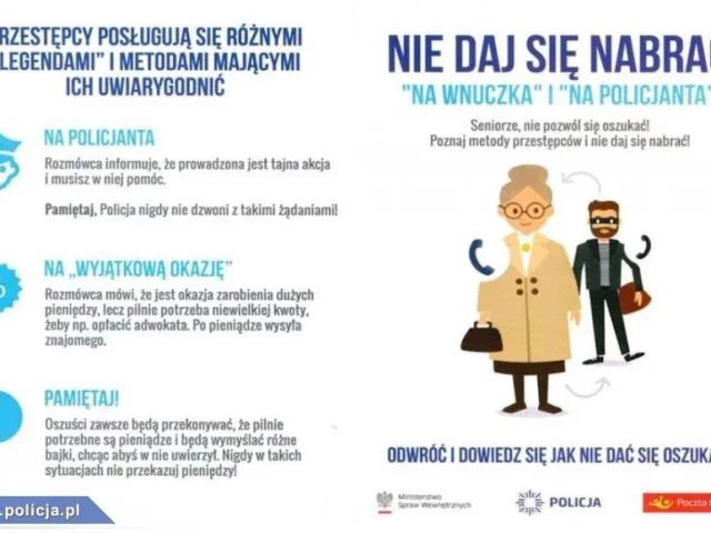 Zastrzeżony numer, prawdziwe zagrożenie. 79-latka zachowała zimną krew i uniknęła oszustwa „na policjanta”