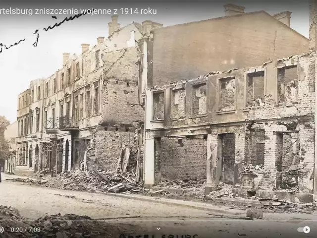 Zapomniane dramaty Szczytna. Rewelacje Stowarzyszenia Śladami Historii o niewyobrażalnych zniszczeniach z 1914 roku (wideo)