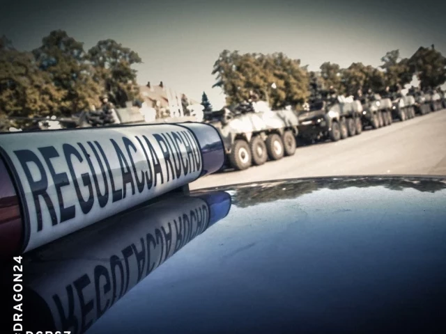 Wojsko wyjechało na drogi. To efekt ćwiczeniami pod kryptonimem STEADFAST DEFENDER-24 i DRAGON-24