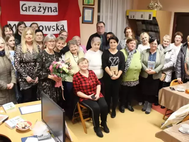 Napisali do nas: Spotkanie autorskie z pisarką Grażyną Mączkowską
