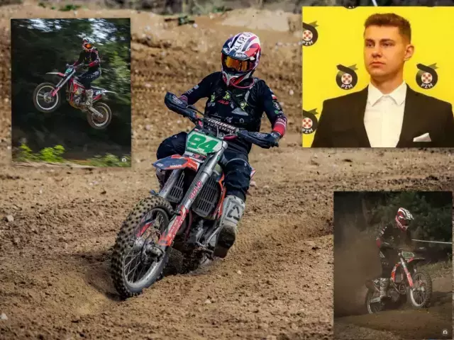 Z pasji do sukcesu. Kacper Ceberk na podium Pucharu Polski w Motocrossie! (zdjęcia)