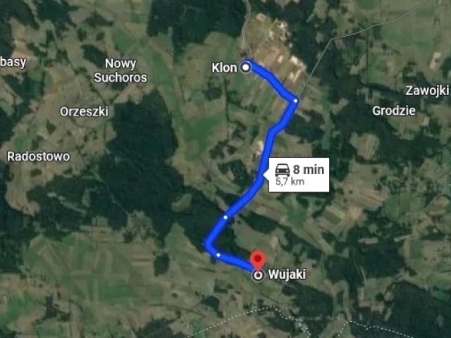 Z Klonu do Wujak asfaltem. Zaskakująco korzystna oferta