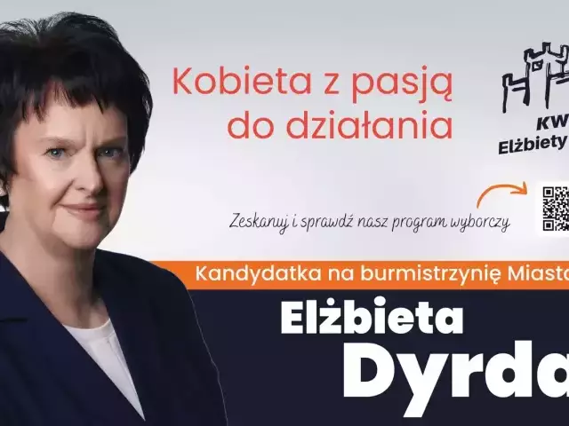 Razem budujemy jutro. Oddaj głos na Elżbietę Dyrdę i jej wizję rozwoju Miasta i Gminy Pasym