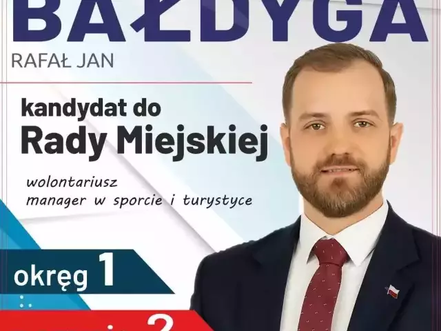Rafał Bałdyga – młody, aktywny z pomysłami...
