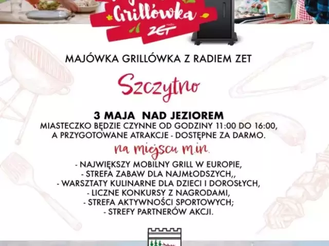 Rodzinna Majówka Grillówka z Radiem ZET nad jeziorem