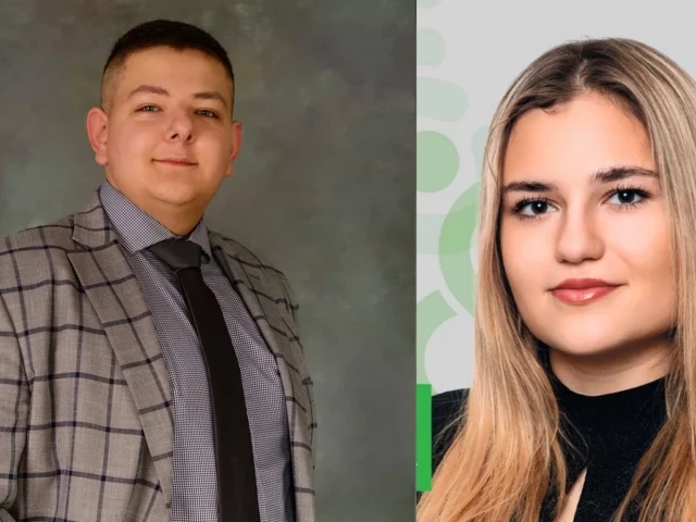 Najmłodsi radni w powiecie Kornelia i Damian. Po wyborach powiało młodością