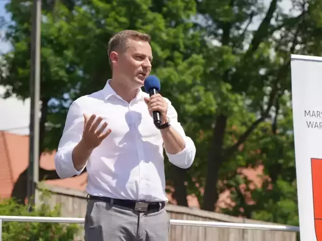 Groźny drogowy incydent z udziałem burmistrza Ochmana