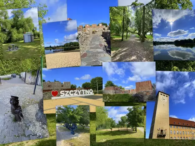 Spacerem po centrum Szczytna w obiektywie uczennic Zespołu Szkół nr 2
