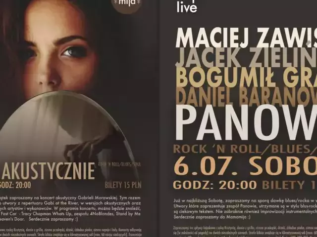 Magiczne wieczory wuzyczne w Mamamija w Spychowie! Koniecznie sprawdź szczegóły