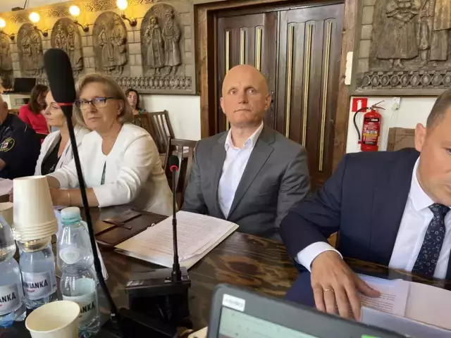 Burmistrz Stefan Ochman: - Witaj na pokładzie Michale