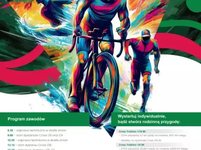 Szczytno gotowe na sportowe emocje. Cross triathlon już 28 lipca!