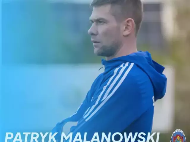 Patryk Malanowski nowym trenerem Błękitnych Pasym