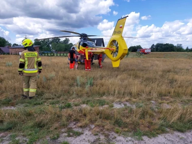 Trzyletnia dziewczynka porażona prądem. Dramatyczny wypadek w gminie Wielbark