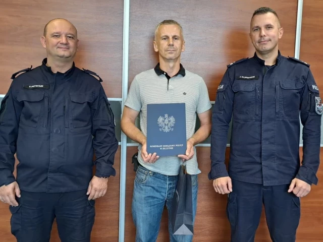Znalezione pieniądze wróciły do właściciela dzięki obywatelskiej postawie Karola Chudzińskiego