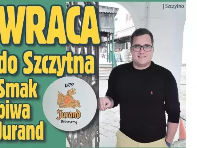 Stało się! Mazurska Manufaktura przywróciła produkcję piwa w browarze w Szczytnie