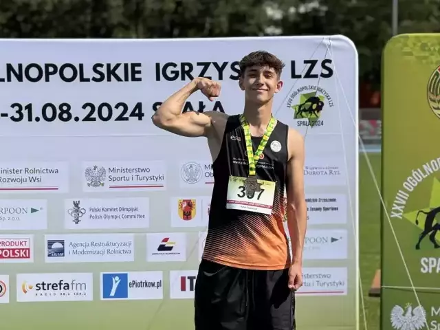 Rafał Frąszczak zdobywa brąz na Mistrzostwach Polski! Mieszkaniec Gminy Rozogi z kolejnym sukcesem!