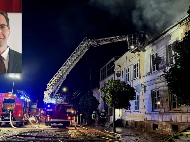 Burmistrz Nowociński apeluje o pomoc dla pogorzelców