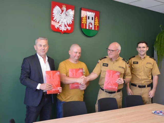 Krok w przyszłość dla OSP Lesiny Wielkie. Jednostka w Krajowym Systemie Ratowniczo-Gaśniczym