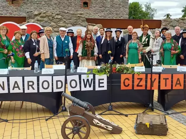 „Kordian” w sercach mieszkańców Szczytna – Narodowe Czytanie za nami (zdjęcia)