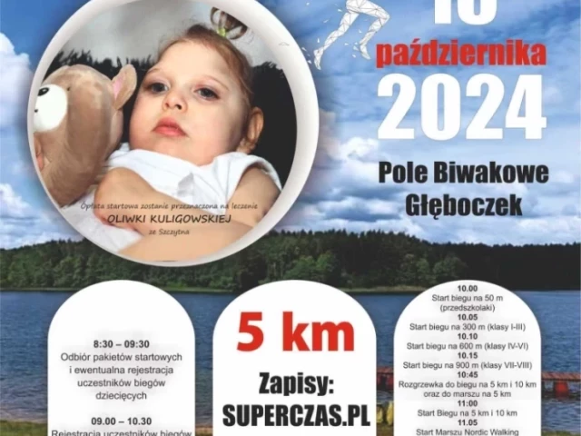 Bieg dla życia! Pomóż Oliwce Kuligowskiej podczas charytatywnego Wielbarskiego Biegu Leśnego